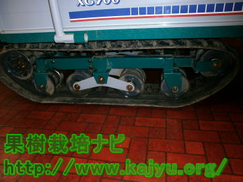 クローラ（キャタピラ）部分