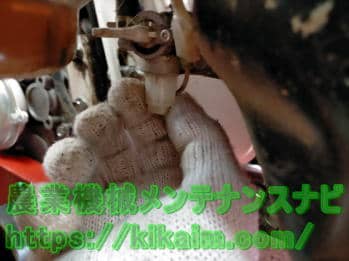 フィルタポッド（カップ）の取外し