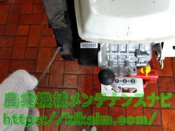 エンジン内部の癒着防止