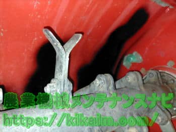 塗装を終えた箇所