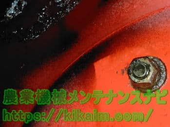 ボルト、ナットの防錆