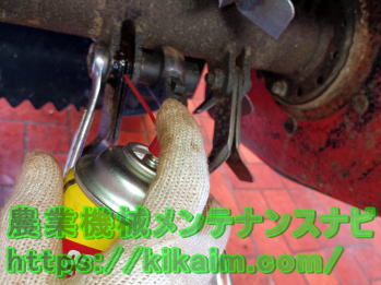 浸透潤滑剤の使用 2