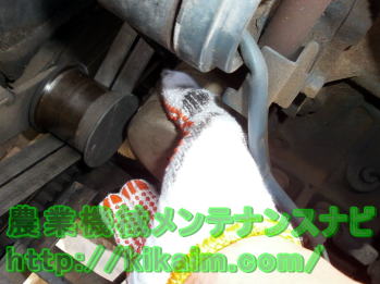 エレメントの取り外し