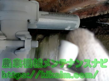 塗り残しの仕上げ