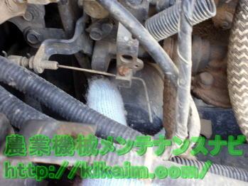 トラクターのオイルフィルター